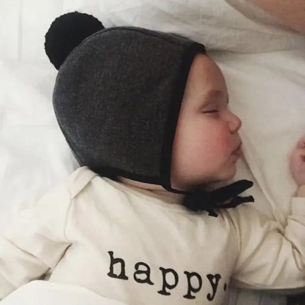 Happy Organic Cotton Baby Bodysuit | Long Sleeve
