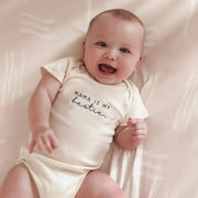 Mama is My Bestie Organic Cotton Bodysuit | Short Sleeve