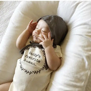 Daddys Favorite Human Organic Cotton Bodysuit | Short Sleeve