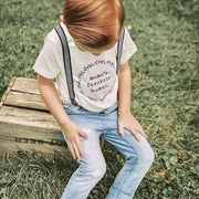 Mamas Favorite Human Organic Cotton Kids Tee | Short Sleeve