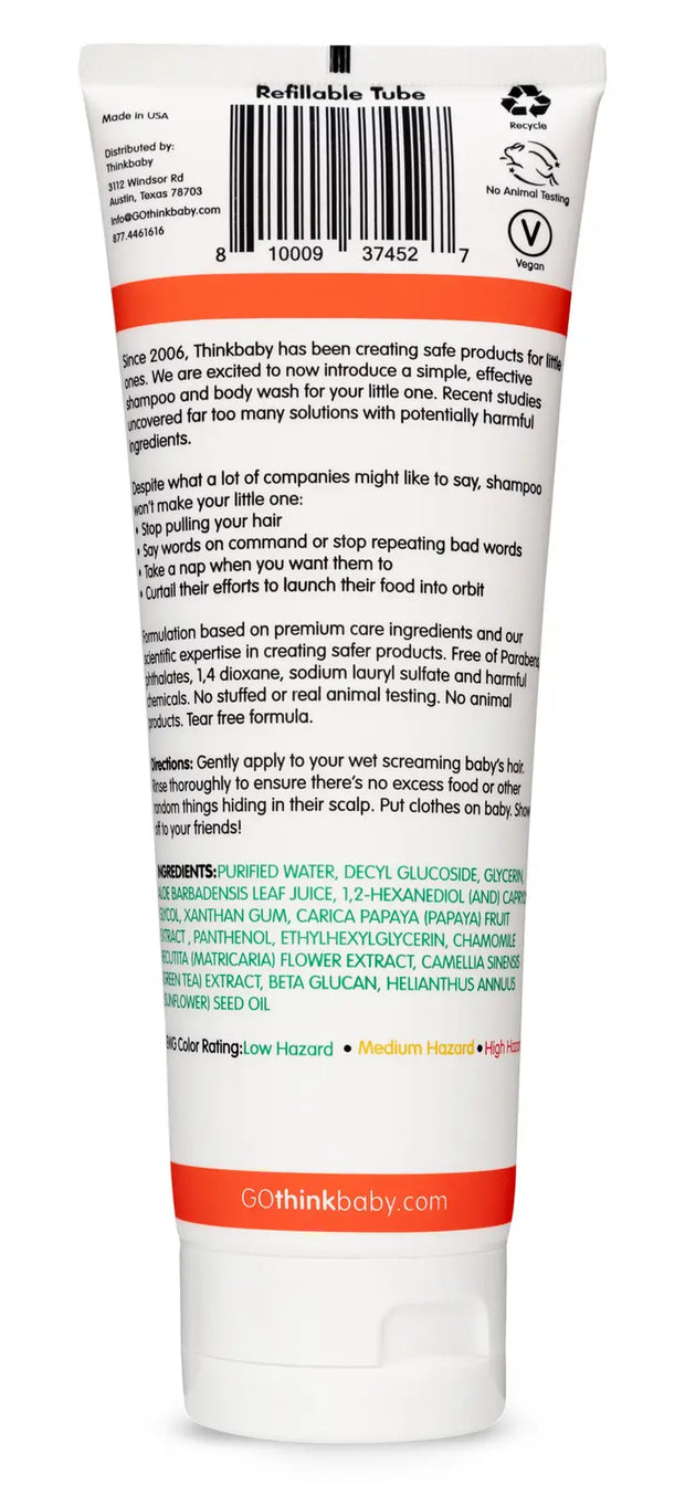 Thinkbaby Shampoo and Body Wash Chlorine Remover