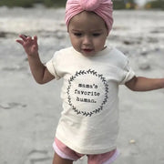 Mamas Favorite Human Organic Cotton Kids Tee | Short Sleeve