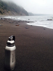 Insulated Sports Bottle - Natural Silver