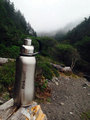Insulated Sports Bottle - Natural Silver