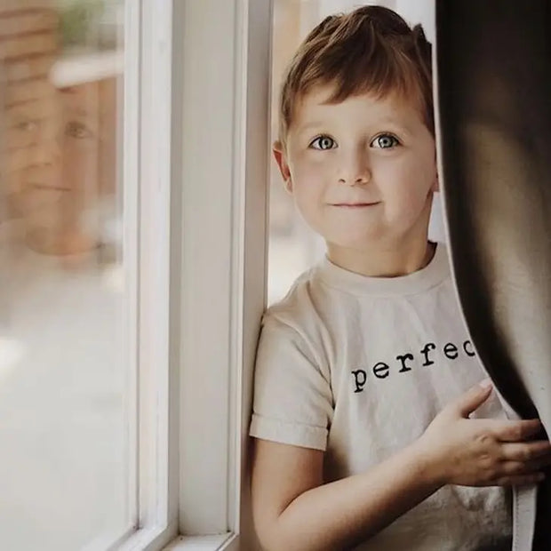 Perfect Organic Cotton Kids Graphic Tee | Short Sleeve