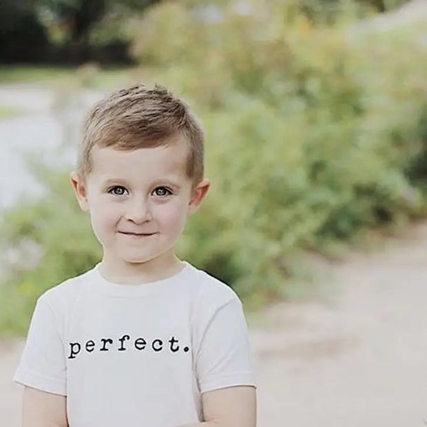Perfect Organic Cotton Kids Graphic Tee | Short Sleeve