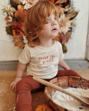 Happy Fall Y'all Organic Cotton Kids Tee | Short Sleeve