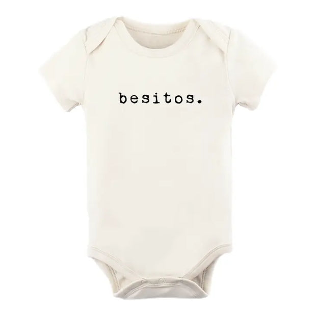 Besitos Organic Cotton Baby Bodysuit | Short Sleeve