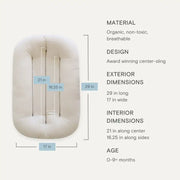 Infant Bare Lounger, Birch