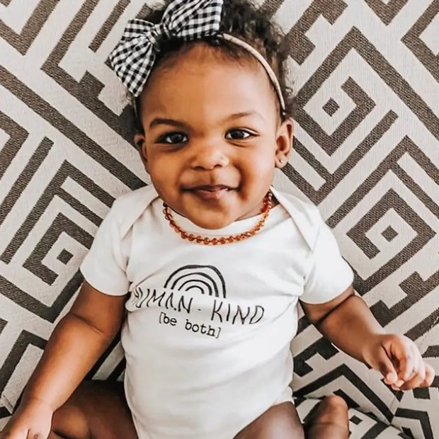 Human Kind Be Both Organic CottonBodysuit | Short Sleeve