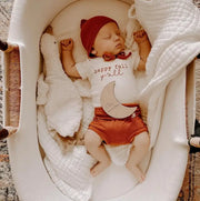 Happy Fall Y'all Organic Cotton Baby Bodysuit | Short Sleeve