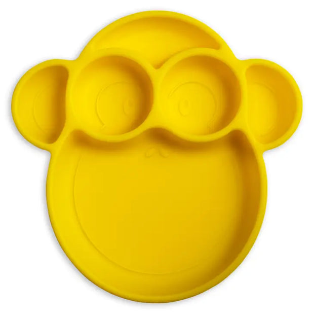 Suction Plate Yellow Monkey