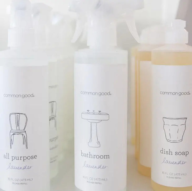 Bathroom Cleaner Bottle - Lavender