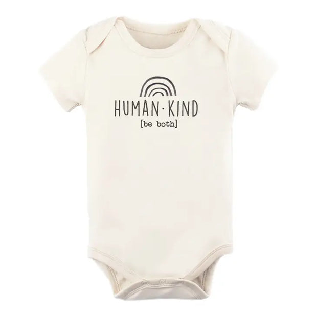 Human Kind Be Both Organic CottonBodysuit | Short Sleeve