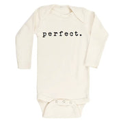 Perfect Organic Cotton Baby Bodysuit | Long Sleeve