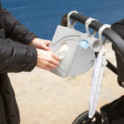 Gray On-the-Go Wipes Dispenser