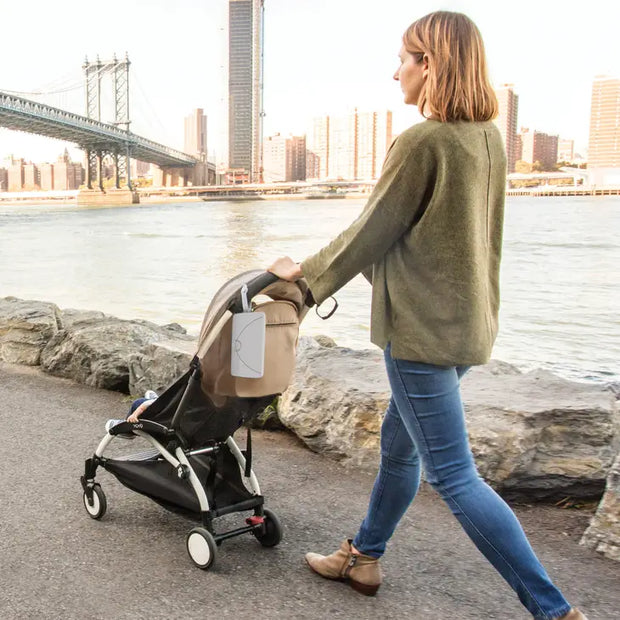 Gray On-the-Go Wipes Dispenser