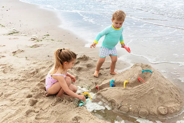 Quut Beach Set - Triplet, Ringo and a Magic Sand Shaper
