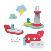 Quut Puzzle Friends - Fun in the Water
