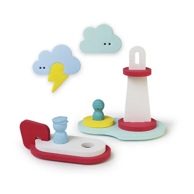 Quut Puzzle Friends - Fun in the Water