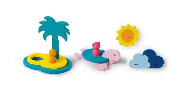 Quut Puzzle Friends - Fun in the Water