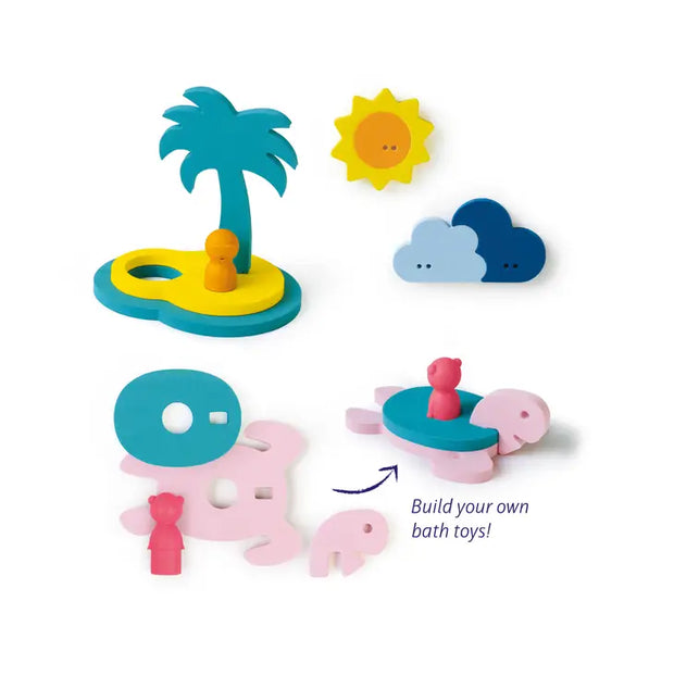 Quut Puzzle Friends - Fun in the Water